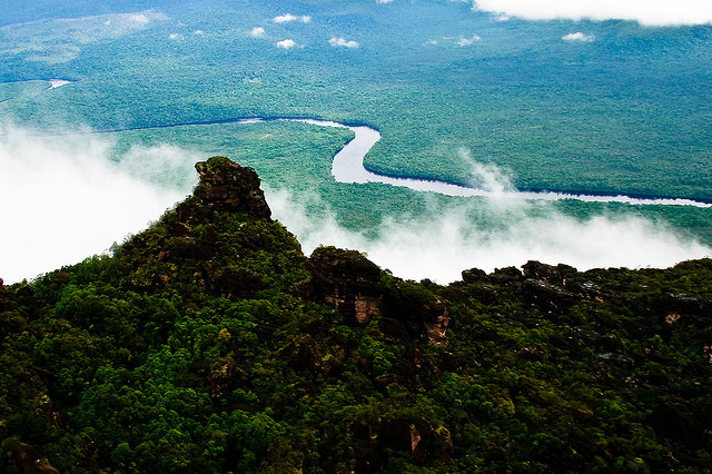 カナイマ国立公園の風景