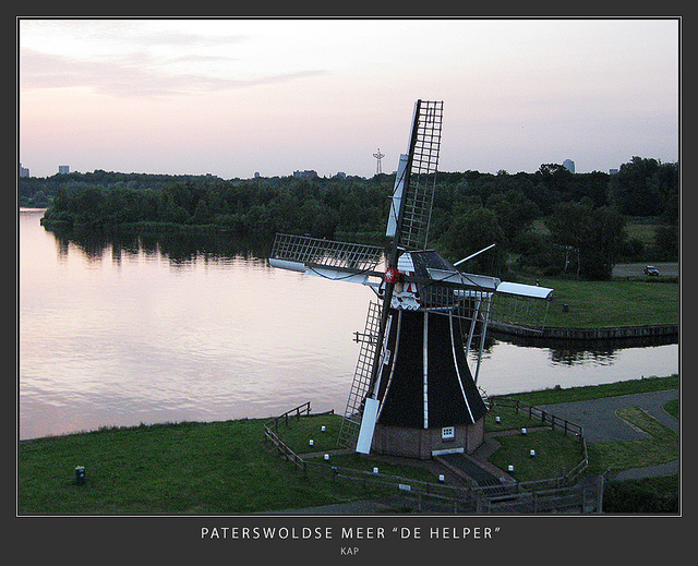 オランダ氷の道の普段の風景