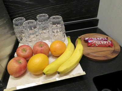 アンダーズ東京のスパの食べ物