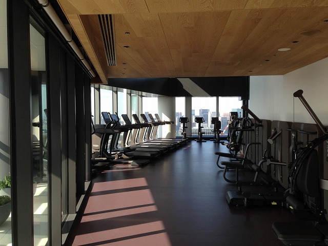 AO スパ アンド クラブのフィットネス施設
