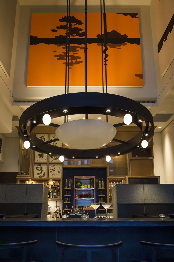 アンダーズ東京のルーフトップバーの風景