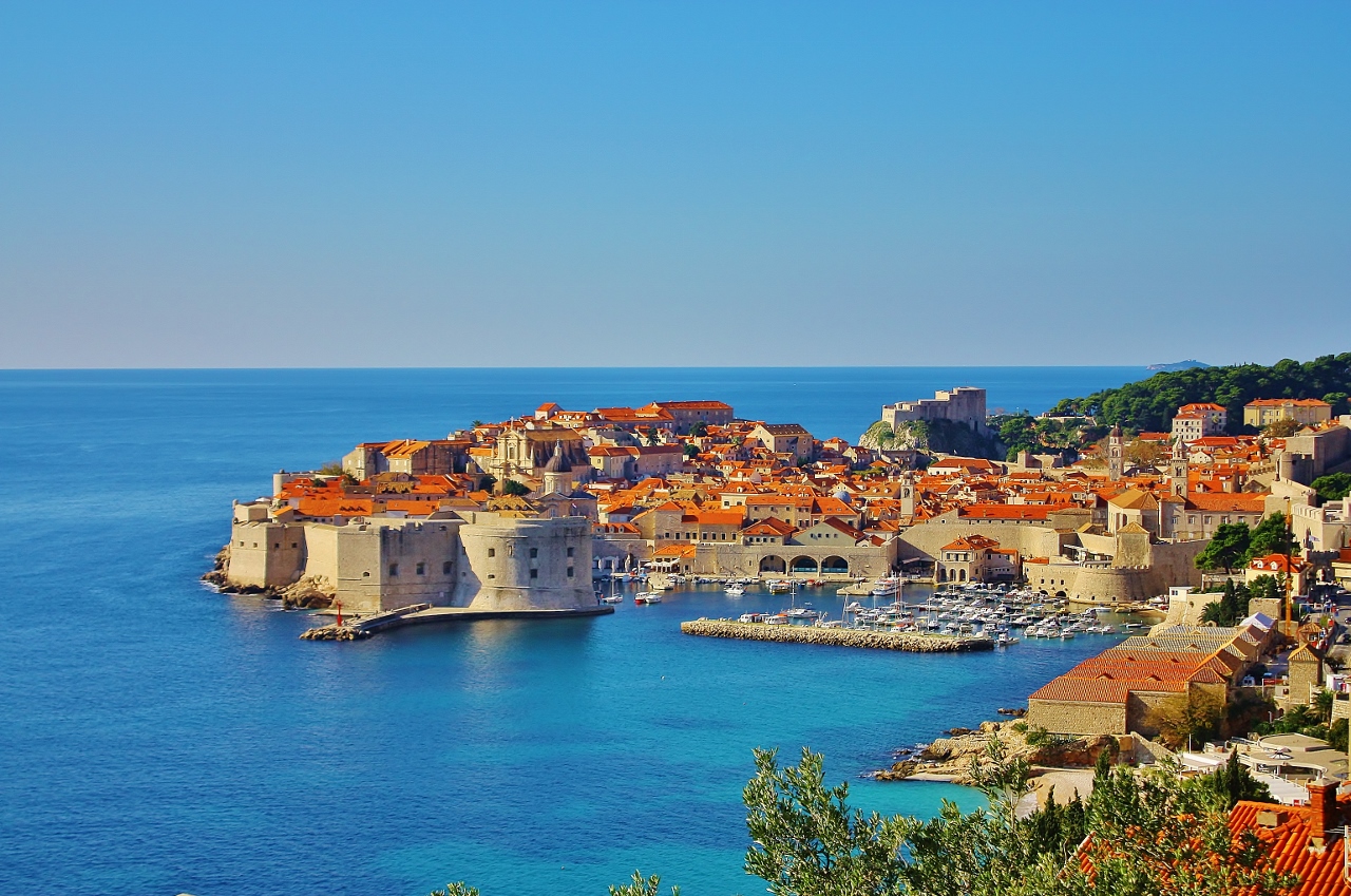 ドブロヴニクの風景