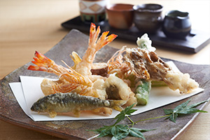 天ぷら 水暉の料理