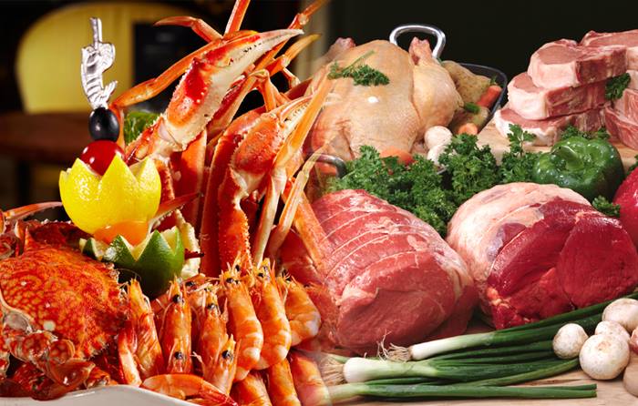 オールデーダイニングのBBQ食材