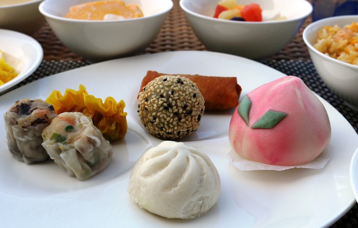 オールデーダイニングの点心