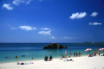 アラハビーチの風景