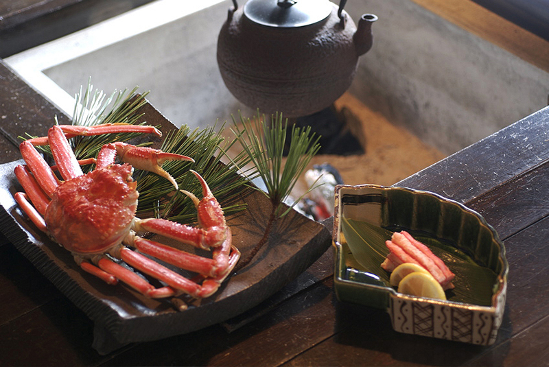 よしが浦温泉ランプの宿の料理