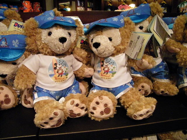 ハワイ限定のダッフィー