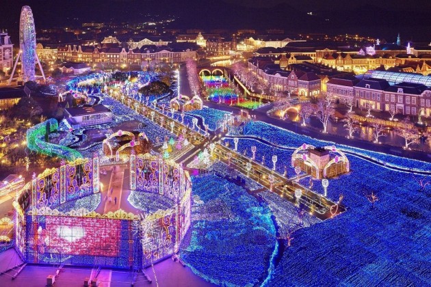 ハウステンボスの花と光の王国 2015