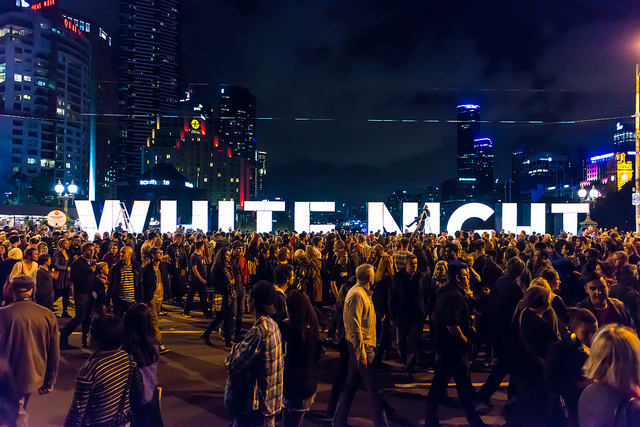 メルボルンのホワイトナイト