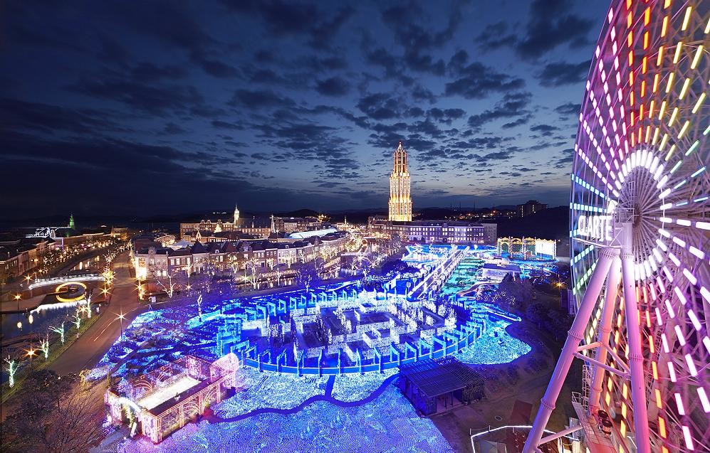 「ハウステンボス」の光の王国