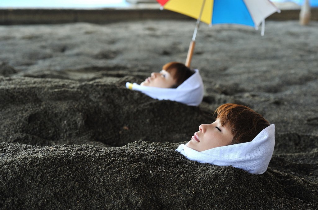 いぶすき秀水園から徒歩3分の砂むし温泉砂楽