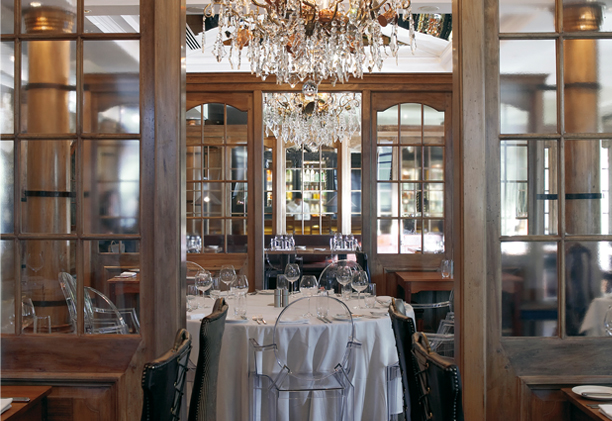 ケープ・グレイスのレストラン・シグナル