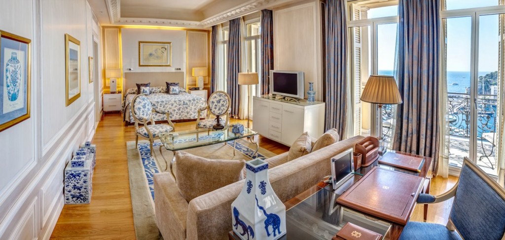 オテル・エルミタージュの客室