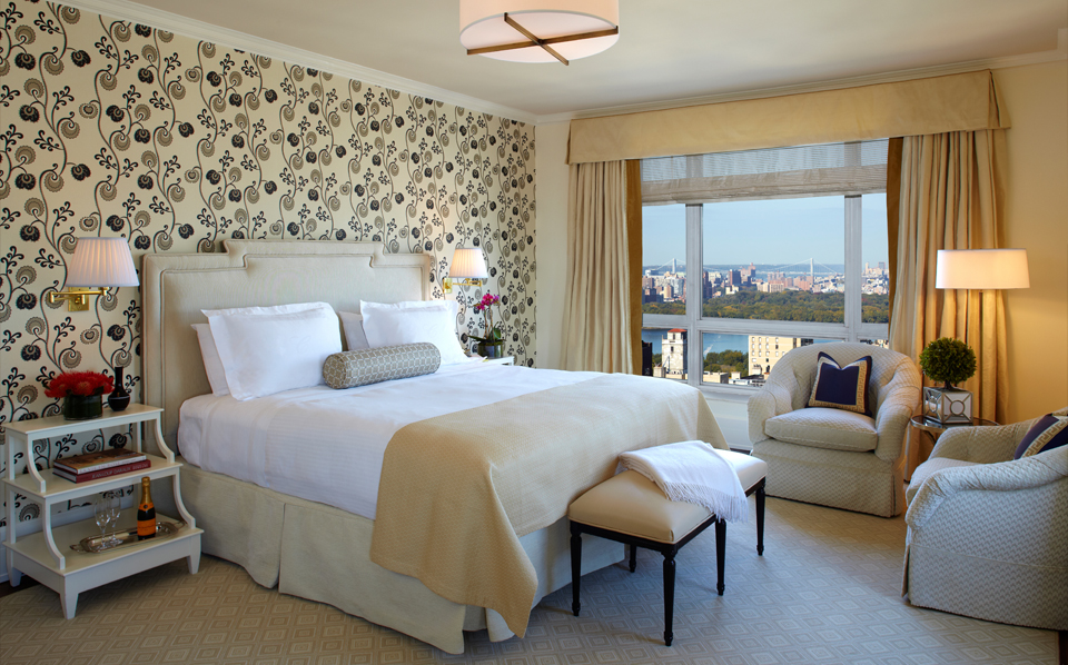 ザ・カーライル、ローズウッド・ホテルの客室