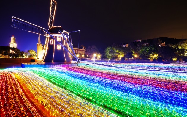 ハウステンボスの花と光の王国 2015