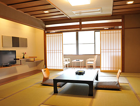 和みの畳風呂物語の宿 小川屋の客室