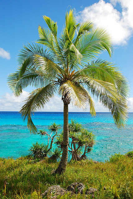 ウベア島のビーチ
