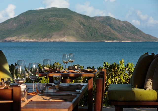 シックス・センシズ・コンダオ・ベトナムのレストラン