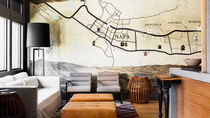 アンダーズ・ナパのラウンジ