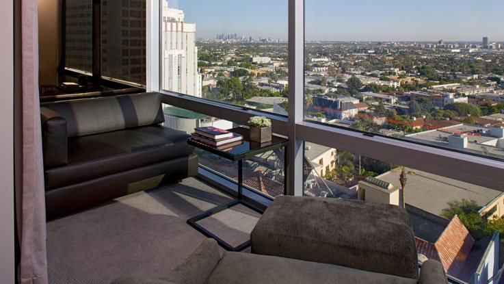 アンダーズ・ウエスト・ハリウッドの客室