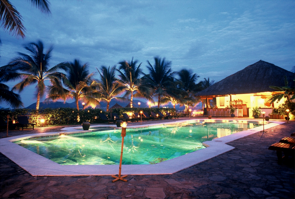 エヴァソン・アナ・マンダラ&スパの夕暮れ