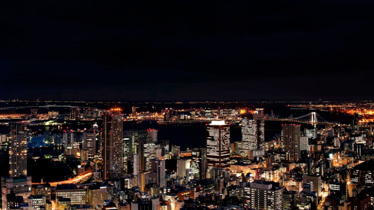 アンダーズ東京の客室からの眺め