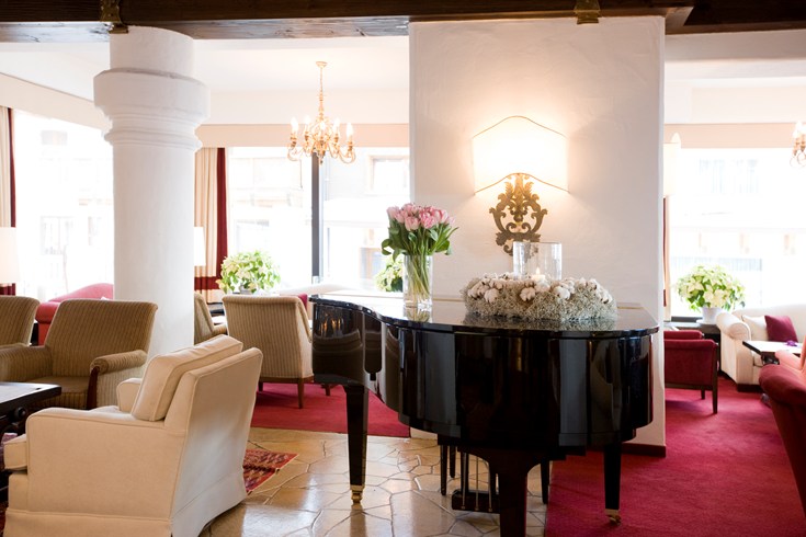 チュルンヘルス・アルペンホフのロビー