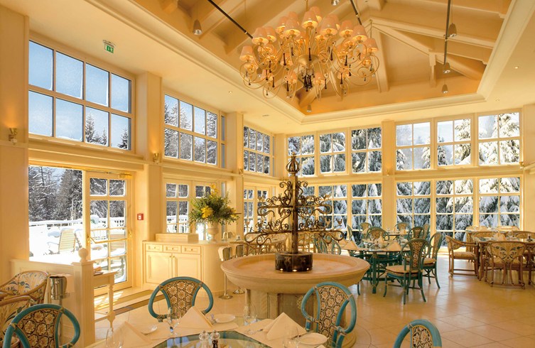 インターアルペン・ホテル・チロルのレストラン