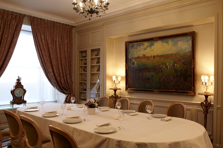 ホテル・ランカスターのサロン