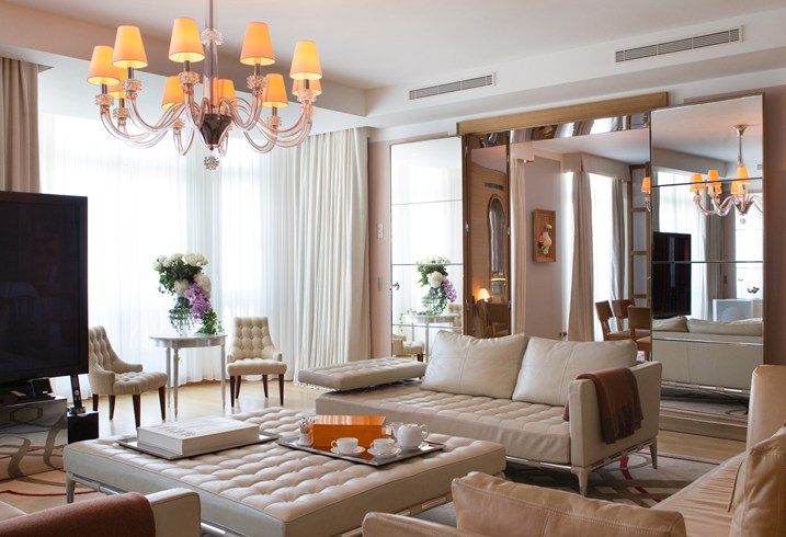 ル・ロワイヤル・モンソー・ラッフルズ・パリの客室