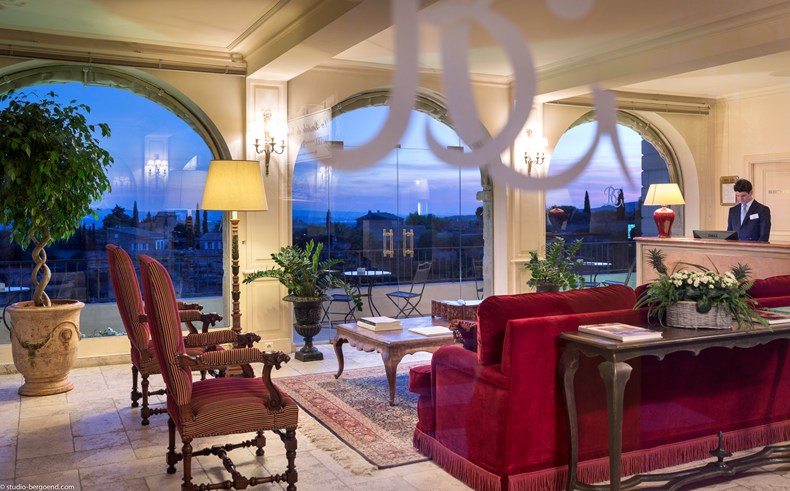 ラ・バスティード・ド・ゴルドのロビー