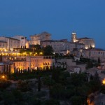 岩山に抱かれた眺望が見事なホテル「ラ・バスティード・ド・ゴルド」