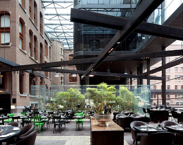 コンサバトリアム・ホテルのブラッセリー