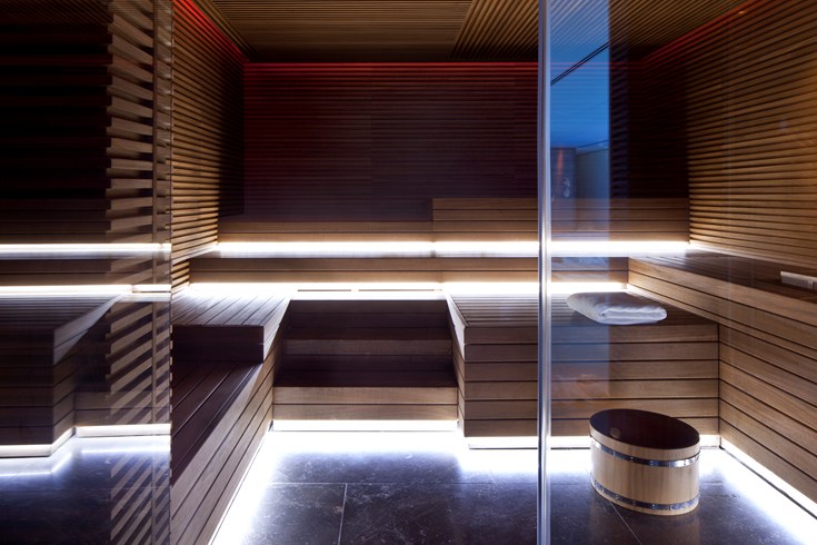 コンサバトリアム・ホテルのサウナ