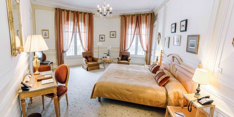 ホテル・デュ・パレの客室