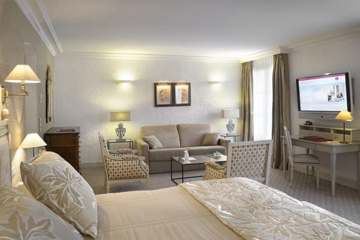 ホテル・ビブロス・サントロペの客室