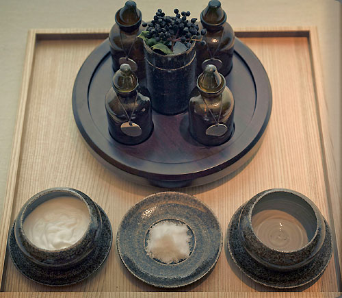 アマン東京のスパのトリートメント材