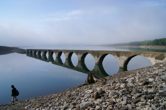 タウシュベツ川橋梁