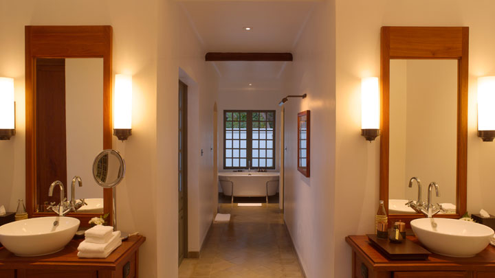 アマンタカスイートのバスルーム