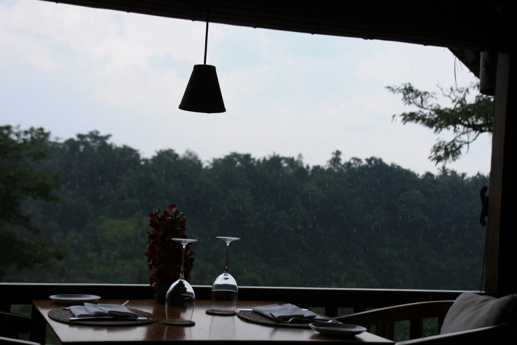 レストランからの展望