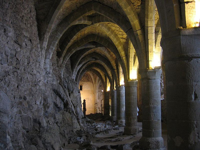 シヨン城のボニヴァールの牢獄