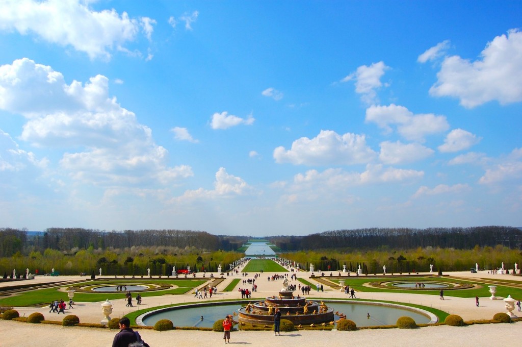 ベルサイユ宮殿の噴水庭園