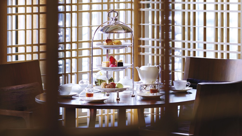 ザ・リッツ・カールトン京都のアフタヌーンティーセット