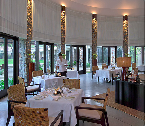 アマンサラのレストラン