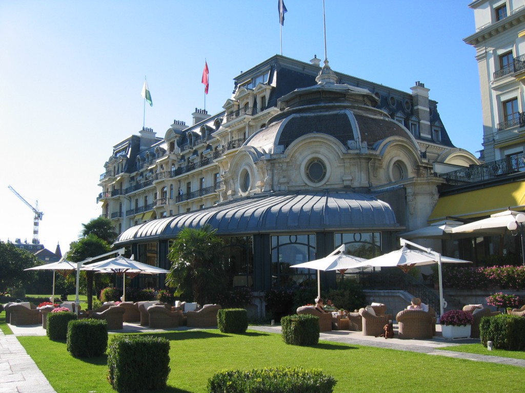 ボー リバージュ パレス 庭