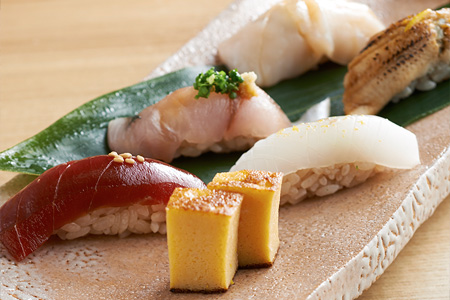 鮨 水暉の料理