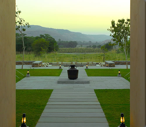 アマニカスがあるランタンボール国立公園のベンガル・トラ