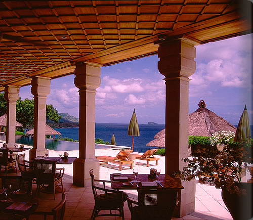 アマンキラのレストラン