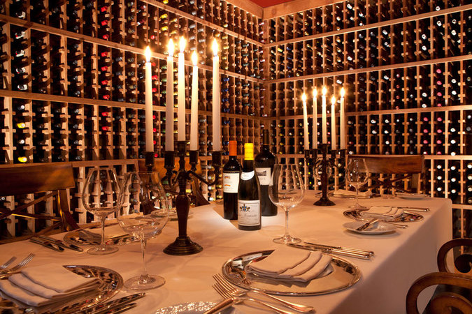 バーナーダス・ロッジのワインセラー